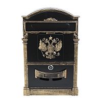 Ящик почтовый АЛЛЮР №4011В "Герб" старая бронза (5) Ящик почтовый АЛЛЮР №4011В "Герб" старая бронза (5)