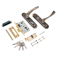 СТАНДАРТ 103/50B вертушка AB старая бронза Замок врезной с/руч (30) СТАНДАРТ 103/50B вертушка AB старая бронза Замок врезной с/руч (30)