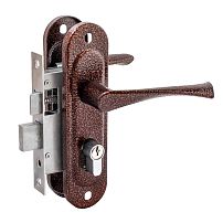 Д-град Зенит ЗВ4-50.01 медь Замок врезной с/руч (15) Д-град Зенит ЗВ4-50.01 медь Замок врезной с/руч (15)