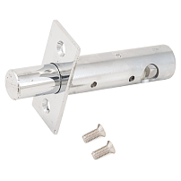 ДФ Задвижка 256 хром 8 мм BACKSET (бексет) 65мм (50)