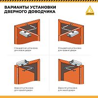 СТАНДАРТ Доводчик дверной MAX ДД 132/2-3 А-S (до 80 кг) серебро RAL9006, морозостойкий(10) СТАНДАРТ Доводчик дверной MAX ДД 132/2-3 А-S (до 80 кг) серебро RAL9006, морозостойкий(10)