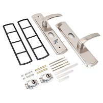 АЛЛЮР РН-А300 Y нерж.планка двухстор.универ. для кит. металл. дверей Комплект ручек (12) АЛЛЮР РН-А300 Y нерж.планка двухстор.универ. для кит. металл. дверей Комплект ручек (12)