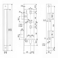 Гардиан PROFI (ПРОФИ) 25.11.16 б/о без ц/м, м/о 92мм Замок врезной б/руч (15) Гардиан PROFI (ПРОФИ) 25.11.16 б/о без ц/м, м/о 92мм Замок врезной б/руч (15)
