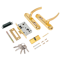 СТАНДАРТ 132/50 GP латунь Замок врезной с/руч (30) СТАНДАРТ 132/50 GP латунь Замок врезной с/руч (30)