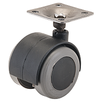 Soller опора колесная резиновый ход  40мм (250,10!!!) (150,10!!!)