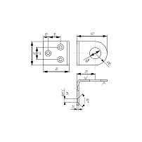 Проушина д/нав.замков Киров Секрет 70х33 (2мм) Г образная цинк d 18мм пара (150,10!!!) Проушина д/нав.замков Киров Секрет 70х33 (2мм) Г образная цинк d 18мм пара (150,10!!!)
