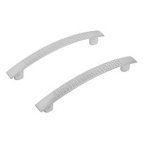 StahlBuro A345-96 2шт., SC матовый хром. Ручка-скоба мебельная (400,40) StahlBuro A345-96 2шт., SC матовый хром. Ручка-скоба мебельная (400,40)