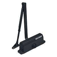 NOTEDO Доводчик дверной DC-120-I BLACK до 140 кг черн.(10)