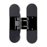 АЛЛЮР АРТ 110*30 3D матовый черный RAL 9005 ЦЕНА ЗА 2 шт.Петля дверная скрытая (16)