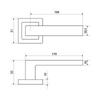 АЛЛЮР АРТ КОЛОР "VERA" (ВЕРА) LG (C29210) салатовый Комплект ручек (20)