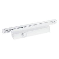 NOTEDO Доводчик дверной  DC-045-155 SL+HO+DA+BC WHITE со скольз.тягой до 150 кг (6)