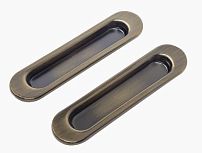 Ручки для раздвижных дверей SDH 501 АВ бронза (100,20)