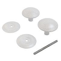 РДК -115 Антик Белая Ручка-кнопка (50) Упакованная РДК -115 Антик Белая Ручка-кнопка (50) Упакованная