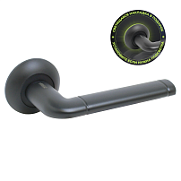 АЛЛЮР АРТ "ПОЛО" BL (15150) матовый черный С НАКЛАДКОЙ Комплект ручек (20) АЛЛЮР АРТ "ПОЛО" BL (15150) матовый черный С НАКЛАДКОЙ Комплект ручек (20)