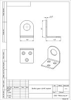 Проушина д/нав.замков Кунгур 40х90 угловая цинк d20мм пара (50,25,10!!!) Проушина д/нав.замков Кунгур 40х90 угловая цинк d20мм пара (50,25,10!!!)