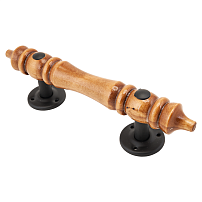 Домарт  мод.18 (270мм) темная (черная) Ручка-скоба декоративная (10) 