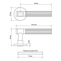 ALLUR ART COLLECTION "ESTETA" MAB (5330) мат.бронза Комплект ручек (20)