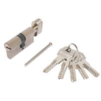 Стандарт MAX 60 (30х30В) SN 5кл мат.никель перф.ключ/верт. Цилиндровый механизм (60,10) Стандарт MAX 60 (30х30В) SN 5кл мат.никель перф.ключ/верт. Цилиндровый механизм (60,10)