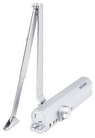 NOTEDO Доводчик дверной противоветровой DC-080-180 DA+BC от 80 до 180кг серебро (6)