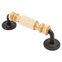 Домарт мод.9 (220мм) черная Ручка-скоба декоративная (10) Домарт мод.9 (220мм) черная Ручка-скоба декоративная (10)