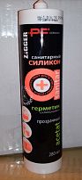 Силикон санитарный ZIGGER PF белый 280 мл 02-02-28 (24)