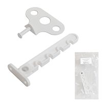 Ограничитель открывания окна (гребенка) белая Упакованная (100)