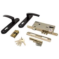 Рязань ЗВ 4-3 черный 78401 м/о 85мм Замок врезной с/руч (12) Рязань ЗВ 4-3 черный 78401 м/о 85мм Замок врезной с/руч (12)