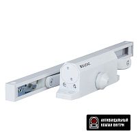 БУЛАТ Доводчик дверной ARCTIC (АРКТИК) ДД 502/4 AH-W (40-90 кг) белый со скольз.тяг, морозостойкий