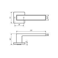 АЛЛЮР АРТ "ЛАНА" CP/светло-серое дерево (862SSD) хром/св-сер.дер. ЗАЩИТ.ПЛЕНКА Комплект ручек (20)