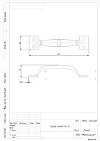 Кунгур РС-70 цинк б/ш Ручка-скоба (150,10!!!)
