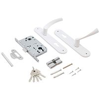 АЛЛЮР ЗВ 7-103/85 WW белый Замок врезной с/руч (20) АЛЛЮР ЗВ 7-103/85 WW белый Замок врезной с/руч (20)