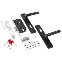 БУЛАТ ЗВ4-3.70.02.02 ФЕРОНА черный 5 перф.кл. Замок врезной с/руч (12) БУЛАТ ЗВ4-3.70.02.02 ФЕРОНА черный 5 перф.кл. Замок врезной с/руч (12)