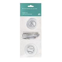 Сантехническая завертка к ручкам АЛЛЮР 1800BK WC PSN перламутровый никель (100,10)