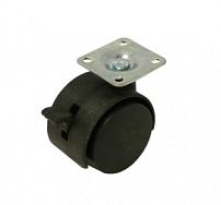 Soller опора колесная со стопором 40мм (500,200,4!!!)