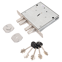 Балашиха ЗВ8 141.0.1 (ЗВСП-2) б/о 4ригеля d16 Замок врезной тяж (10) Балашиха ЗВ8 141.0.1 (ЗВСП-2) б/о 4ригеля d16 Замок врезной тяж (10)