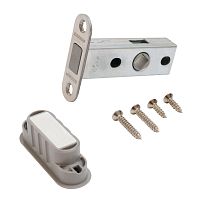 АЛЛЮР АРТ L45-8M-R18 SN мат.никель магнитная овал.торц.планка Защёлка (100) АЛЛЮР АРТ L45-8M-R18 SN мат.никель магнитная овал.торц.планка Защёлка (100)