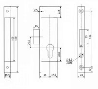 Гардиан PROFI (ПРОФИ) 35.01.24 б/о без ц/м Замок врезной б/руч (24) Гардиан PROFI (ПРОФИ) 35.01.24 б/о без ц/м Замок врезной б/руч (24)