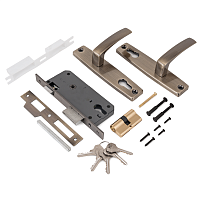 Апекс 1330/60-АВ бронза м/о 80 Замок врезной с/руч (16) Апекс 1330/60-АВ бронза м/о 80 Замок врезной с/руч (16)