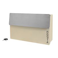 Ящик почтовый АЛЛЮР №5010 бархат металлик желтый (6) Ящик почтовый АЛЛЮР №5010 бархат металлик желтый (6)