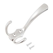 StahlBuro 306 А SN мат. никель ЕВРОПАКЕТ крючок-вешалка (160,40)