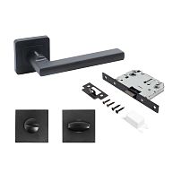 АЛЛЮР АРТ "ВЕНСАН" BL+L7050S BL+BK-S1 BL (26150/S7050) матовый черный Компл ручка и защ с фикс (20) АЛЛЮР АРТ "ВЕНСАН" BL+L7050S BL+BK-S1 BL (26150/S7050) матовый черный Компл ручка и защ с фикс (20)