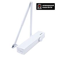 БУЛАТ Доводчик дверной PROFI (ПРОФИ) ДД 813/6 С-W (45-150 кг) белый (10) БУЛАТ Доводчик дверной PROFI (ПРОФИ) ДД 813/6 С-W (45-150 кг) белый (10)