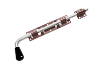 Засов Домарт гаражный ЗГ-400 мод.2 медь антик. d-16мм (5)