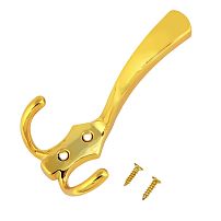 СТАНДАРТ 306 А GP золото ЕВРОПАКЕТ крючок-вешалка (320,40) (160,40) СТАНДАРТ 306 А GP золото ЕВРОПАКЕТ крючок-вешалка (320,40) (160,40)