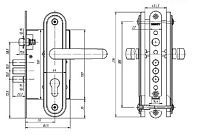 Д-град Зенит ЗВ4.009/17 ПРОФИ без Ц/М хром м/о 55 мм Замок врезной с/руч.(15,10) Д-град Зенит ЗВ4.009/17 ПРОФИ без Ц/М хром м/о 55 мм Замок врезной с/руч.(15,10)