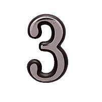 Цифра дверная АЛЛЮР пластик "3" хром (3000,20!!!) Цифра дверная АЛЛЮР пластик "3" хром (3000,20!!!)