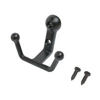 СТАНДАРТ 308 BL матовый черный ЕВРОПАКЕТ крючок-вешалка (400,50) СТАНДАРТ 308 BL матовый черный ЕВРОПАКЕТ крючок-вешалка (400,50)