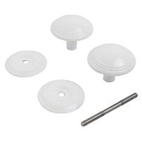 РДК -115 Белая Ручка-кнопка (50) Упакованная РДК -115 Белая Ручка-кнопка (50) Упакованная