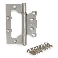 Апекс 100х75-B2-Steel-NIS без врезки матовый никель Петля дверная 2 шт (50;5;1!!!) Апекс 100х75-B2-Steel-NIS без врезки матовый никель Петля дверная 2 шт (50;5;1!!!)