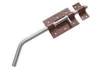 Засов Домарт гаражный ЗГ-300 медь антик. d-13мм (10)